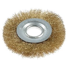 Щетка металлическая для УШМ ON 20-07-100, плоская, 22 мм, 100 мм 5018829