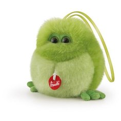 Мягкая игрушка Trudi Лягушонок-пушистик на веревочке, 12 см