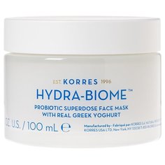 Korres ЙОГУРТ Увлажняющая маска для лица с йогуртом и пробиотиками hydra-biome 100 мл