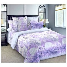 Постельное белье «Город любви 2», Бязь, 2 сп с европростыней Текс Дизайн