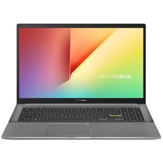 Ноутбук ASUS VivoBook S15 M533IA (/15.6"/1920x1080) (/15.6"/1920x1080) (/15.6"/1920x1080) (/15.6"/1920x1080)-BQ096T (AMD Ryzen 5 4500U 2300MHz/15.6"/1920x1080/8GB/256GB SSD/AMD Radeon Graphics/Windows 10 Home) 90NB0RF3-M01800, черный