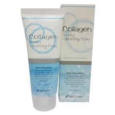 Пенка для умывания с коллагеном 3W Сlinic Collagen Lovely Cleansing Foam, 100 мл