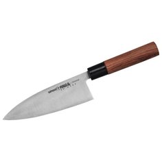 Нож кухонный стальной Деба (170мм) Samura Okinawa SO-0129/Y