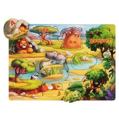 Сортер-вкладыш Ань-Янь "А где же звери?" (ПСД175)