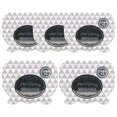 Lindsay Альгинатная маска очищающая с древесным углем All-in One Purifying Charcoal Modeling Mask 10 шт. по 26 гр.