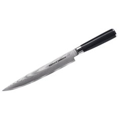 SD-0045/16 Нож кухонный для нарезки slicer Samura Damascus