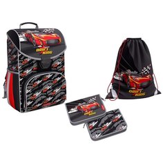 Ученический ранец ErichKrause® ErgoLine® 15L Drift King с наполнением 51591/1