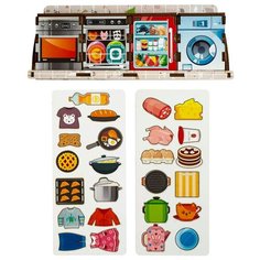 Деревянная развивающая игрушка Сортер LivCity комодик бытовая техника н00058