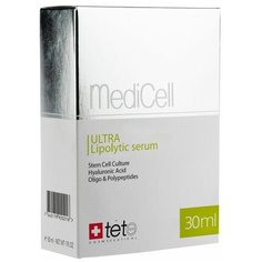 TETE, ULTRA anticellulite serum / Антицеллюлитная сыворотка с кофеином и карнитином, 30мл, MediCell