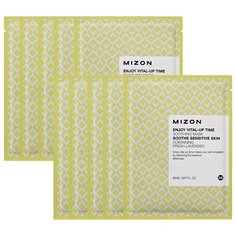MIZON Успокаивающая тканевая маска для лица Enjoy Vital-Up Time Soothing Mask 10шт 20 мл