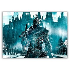 Магнит на холодильник большой - A4, Dark souls Drabs