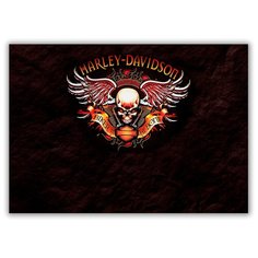 Магнит на холодильник большой - A4, Biker to the bone Drabs
