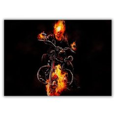 Магнит на холодильник большой - A4, Spirit of vengeance Drabs