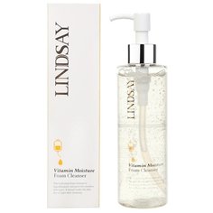 Lindsay Увлажняющая пенка с витаминами Vitamin Moisture Foam Cleanser 200мл