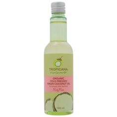 Кокосовое масло с ароматом розы Ruby Rose, 100мл TROPICANA OIL