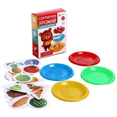 Сортер тарелочки "Цвета и фигуры" 5242719 Iq Zabiaka