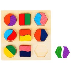 Головоломка «Собери фигуру» Лесная мастерская