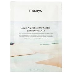 Осветляющая тканевая маска с галактомисисом и ниацинамидом MANYO GALAC NIACIN ESSENCE MASK, 30гр