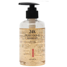 Премиум глубоко очищающий гель для умывания VENZEN Pure Gold 24K, для всех типов кожи 200гр