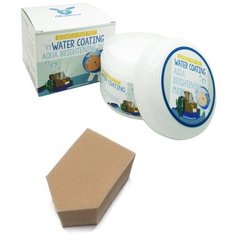 ELIZAVECCA Осветляющая ночная маска для лица WATER COATING, 100мл + спонж