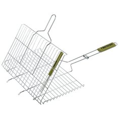 Решетка-гриль для стейков Boyscout с вилкой и картонным веером, 45 x 27 x 2 см