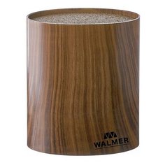Подставка для ножей, WALMER, Wood, овальная, 16x7x16см