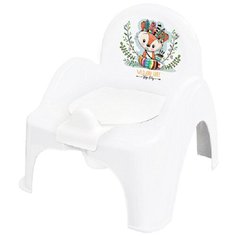 Горшок Tega-стульчик ДИКИЙ ЗАПАД антискользящий, лисенок, белый