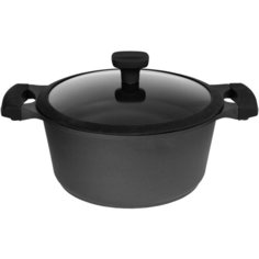 Кастрюля с крышкой из алюминия PROFFI KITCHEN PKT0247, MODERN LINE с антипригарным покрытием 5,2 л