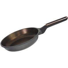 Сковорода PROFFI KITCHEN PKT0234, GOLD LINE из алюминия с антипригарным покрытием 24 см