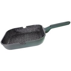 Сковорода-гриль из алюминия FASHION LINE, PROFFI KITCHEN PKT0246 с антипригарным покрытием 28 см