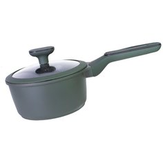 Ковш из алюминия с крышкой FASHION LINE, PROFFI KITCHEN PKT0237 с антипригарным покрытием 2,3 л