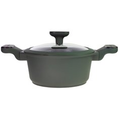 Кастрюля из алюминия с крышкой FASHION LINE, PROFFI KITCHEN PKT0238 с антипригарным покрытием 3,0 л