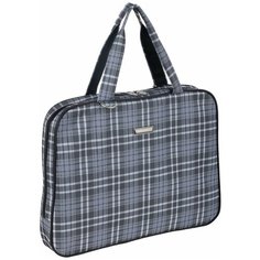 Сумка-папка П7119д светло-серая Polar