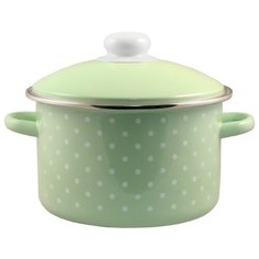 Кастрюля Горох мелкий-С 4,0 л Эмаль