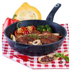 Сковорода Традиция Гранит литая 28 см