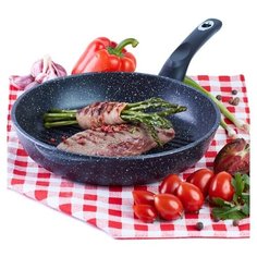 Сковорода-гриль Традиция Гранит 26 см