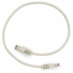 Патч-корд UTP Cablexpert PP6U-0.5M кат.6, 0.5м, литой, многожильный (серый)