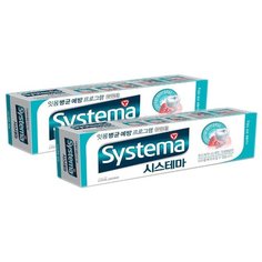 LION Зубная паста для ежедневного ухода за полостью рта со вкусом ледяной мяты «SYSTEMA»,120 гр.*2 шт