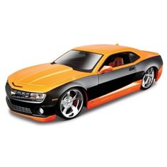 Maisto Сборная машинка "Design Kit - Chevrolet Camaro RS 2010" 1:24, оранжевая