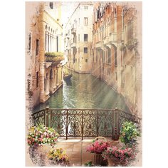 Фотообои "Прогулки по каналам Венеции", 180х254 Decoretto