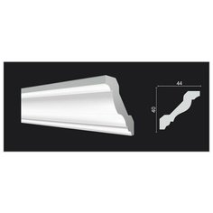 Лепнина Decor-Dizayn Карниз DD21, минимальный заказ от 10 шт.