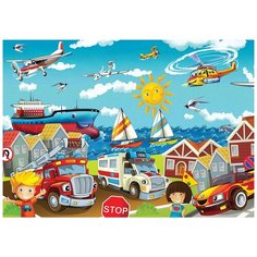 Фотообои "Улица Мультляндии", 180х127 Decoretto