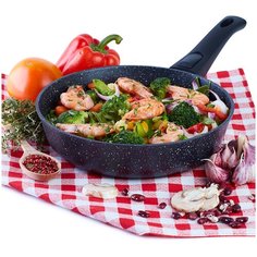 Сковорода Традиция Престиж литая 24 см со съёмной ручкой