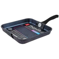 Сковорода-гриль Традиция Сапфир 28х28 см литая