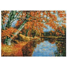 Алмазная мозаика Белоснежка 286-ST-S Уж лист осенний землю всю покрыл 30х40 см