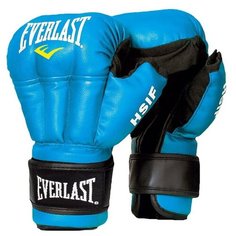 Перчатки для рук. боя Everlast HSIF PU 8oz син.