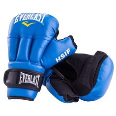 Перчатки для рук. боя Everlast HSIF PU 6oz син.