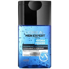 Гель после бритья Hydra Power успокаивающий, освежающий LOreal Paris, 125 мл