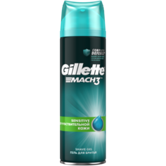 Гель для бритья Mach3 Complete Defense Гипоаллергенный Gillette, 200 мл