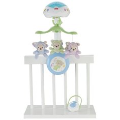 Электронный мобиль Fisher-Price Мечты о бабочках (CDN41) белый / голубой